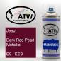 Preview: Jeep, Dark Red Pearl Metallic, E9 / EE9: 400ml Sprühdose, von ATW Autoteile West.